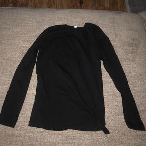 Black long sleeve shirt